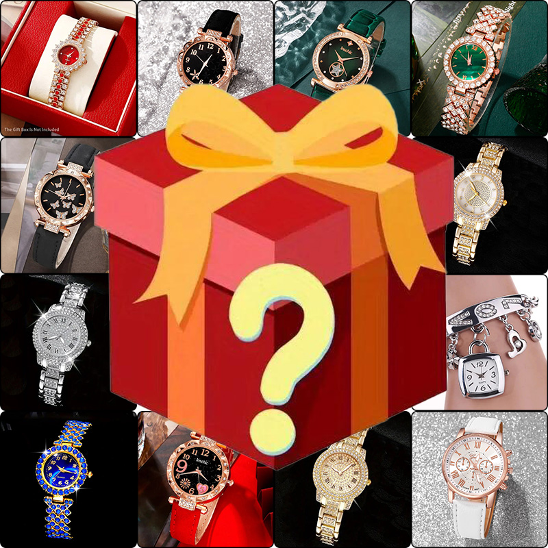 Jewelry Watch - 1pc，Surprise mystery box with a 100%