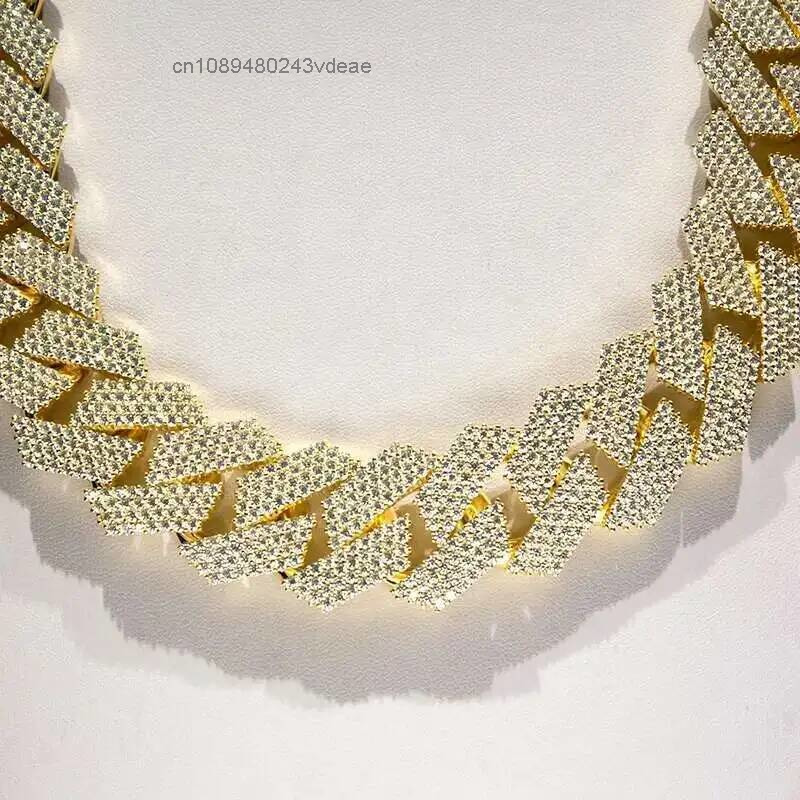 Hip Hop Chain Necklace - Custom Hip Hop Jewelry S925 Silver