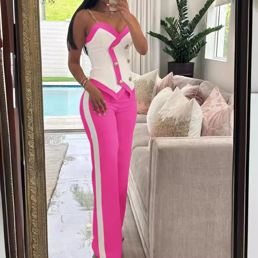 Women Side Striped Work Suit S - огляд і ціна Anklet Foot Chain