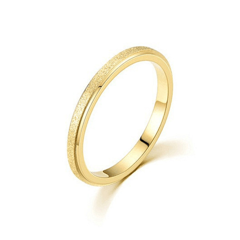 Fashion Minimalist Frosted Thi - огляд і ціна Minimalist Ring Stackable