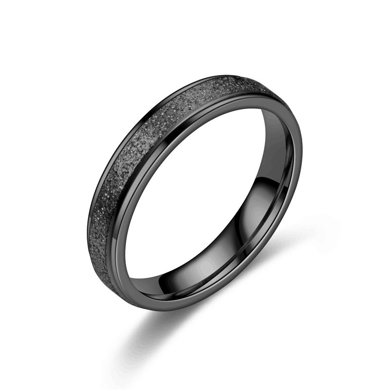 Fashion Minimalist Frosted Thi - огляд і ціна Minimalist Ring Stackable