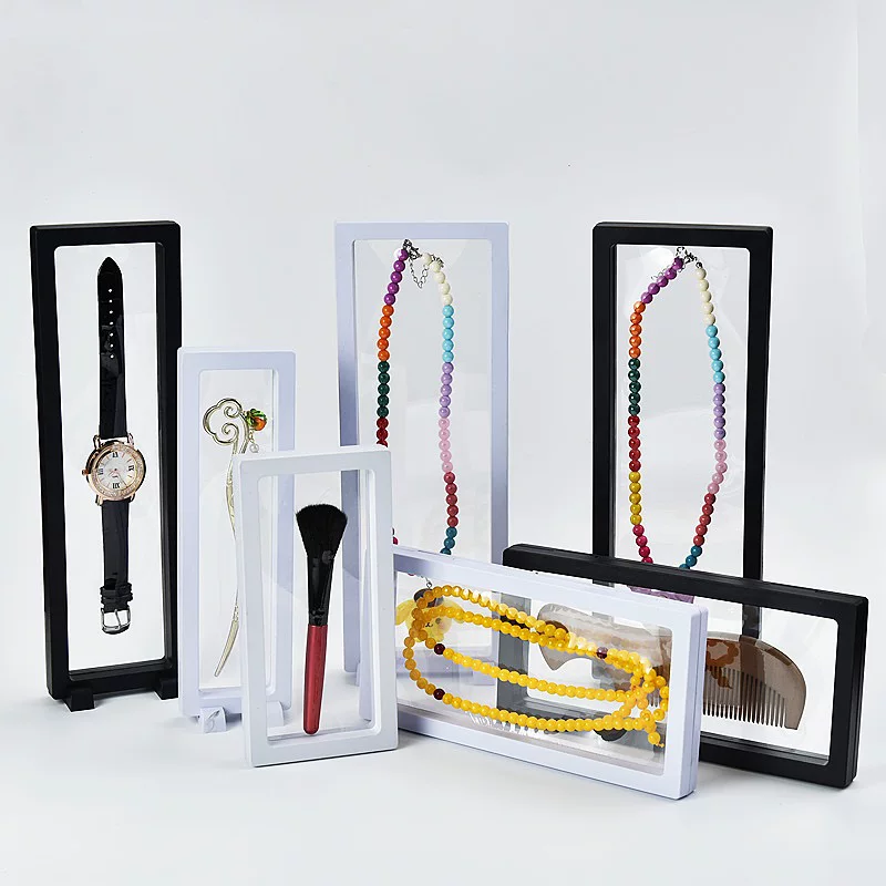 Black 10pcs,Transparent Floati - огляд і ціна Jewelry Watches Box