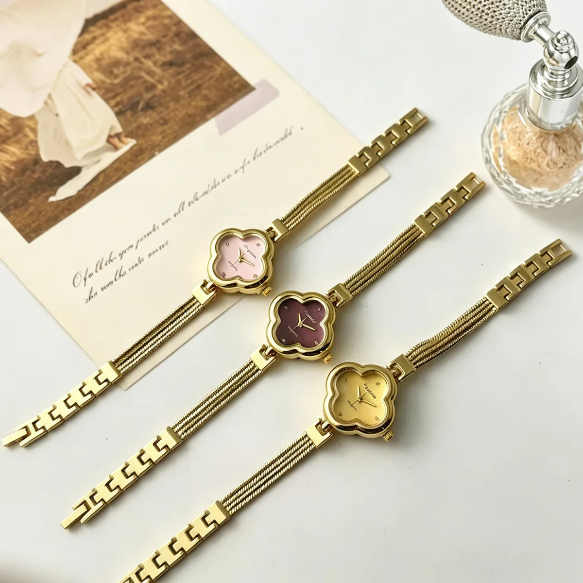 Vintage Women Watch Gold Metal - огляд і ціна Vintage Jewelry Watches Women