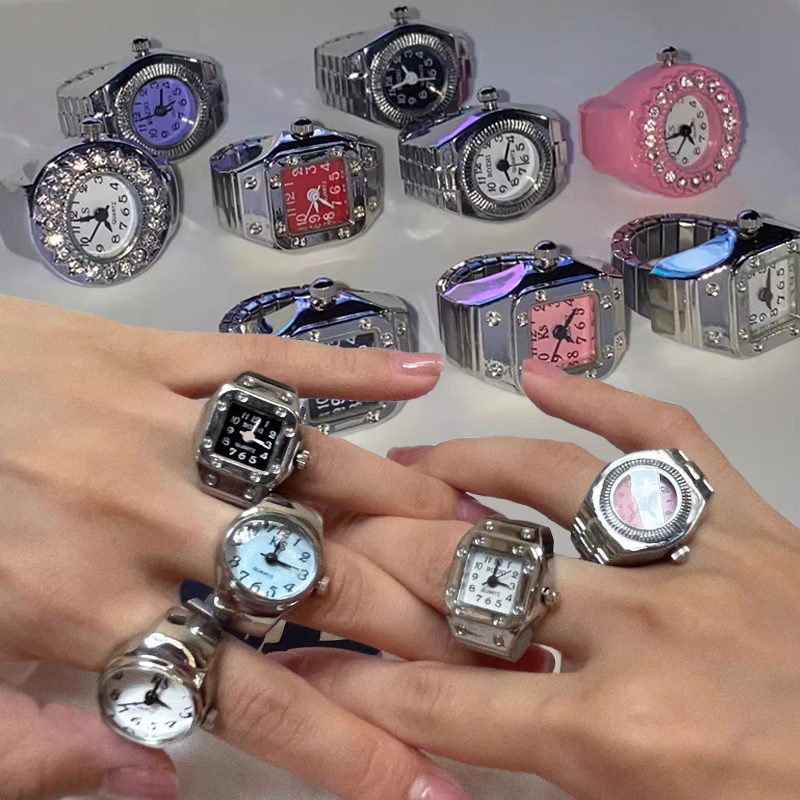 Vintage Sliver Mini Punk Watch - огляд і ціна Vintage Jewelry Watches Women