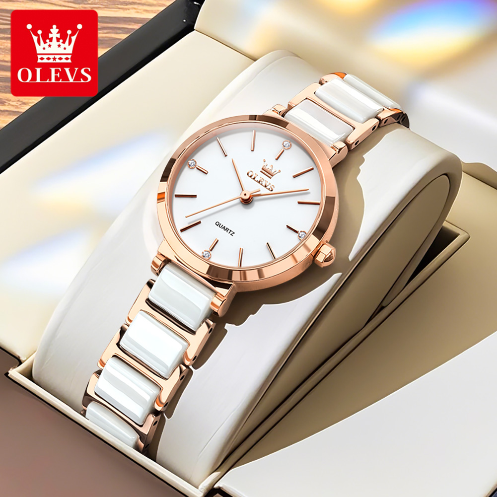 OLEVS Women Watch 5877 Luxury  - огляд і ціна Watch Strap Replacement