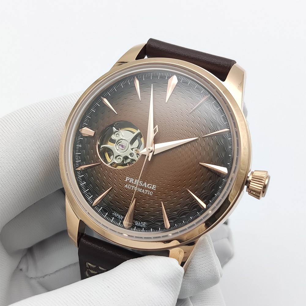9 colors Vintage 40MM Men's Me - огляд і ціна Seiko Watch Presage