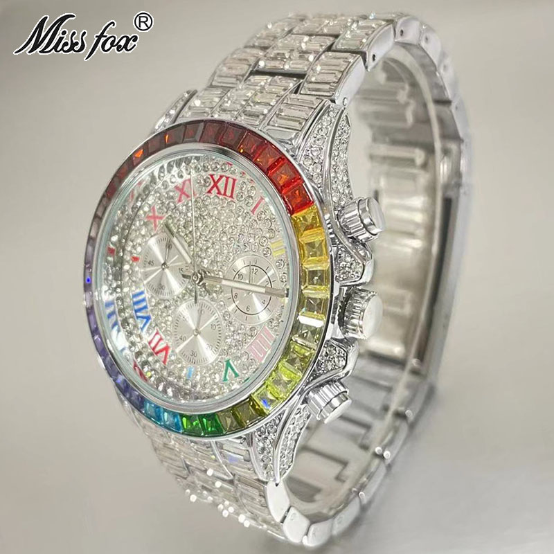 MISSFOX Luxury Iced Watch For  - огляд і ціна Jewelry Inspired Watches