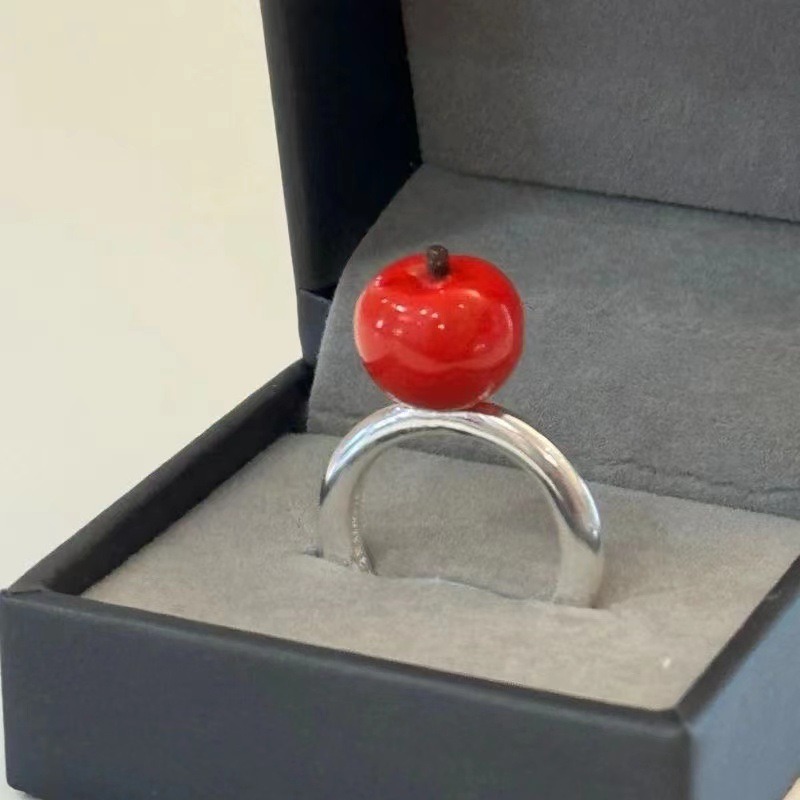Korean Trendy Red Apple Geomet - огляд і ціна Eve Jewelry & Watches Distribuidor Oficial Rolex