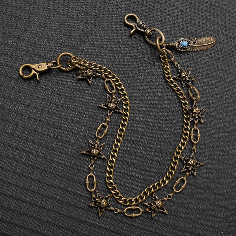 Hip Hop Punk Rock Metal Pants  - огляд і ціна Hip Hop Chain Necklace