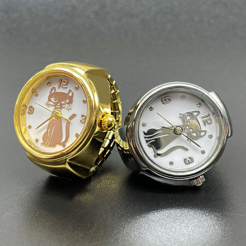 WLP Punk Fashion Cat Dial Cloc - огляд і ціна Vintage Jewelry Watches Women