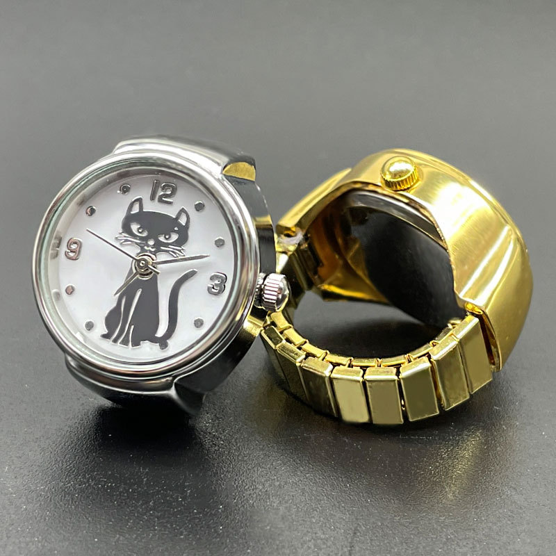 WLP Punk Fashion Cat Dial Cloc - огляд і ціна Vintage Jewelry Watches Women