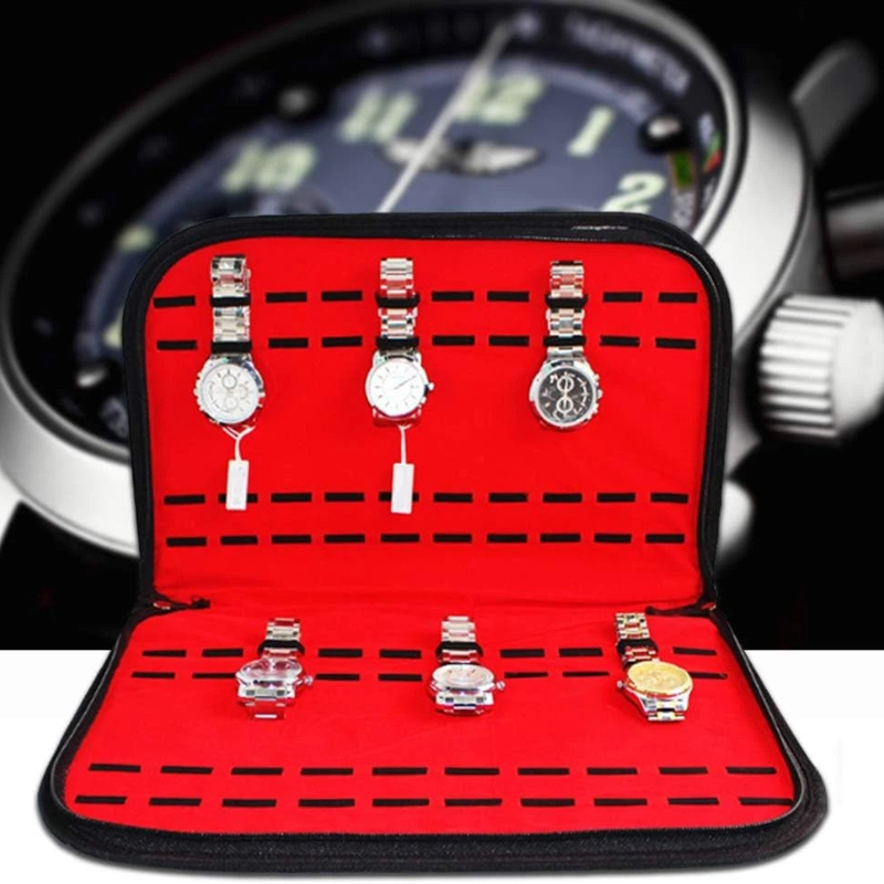 20 Slots Watch Storage Bag Con - огляд і ціна Jewelry Watches Box