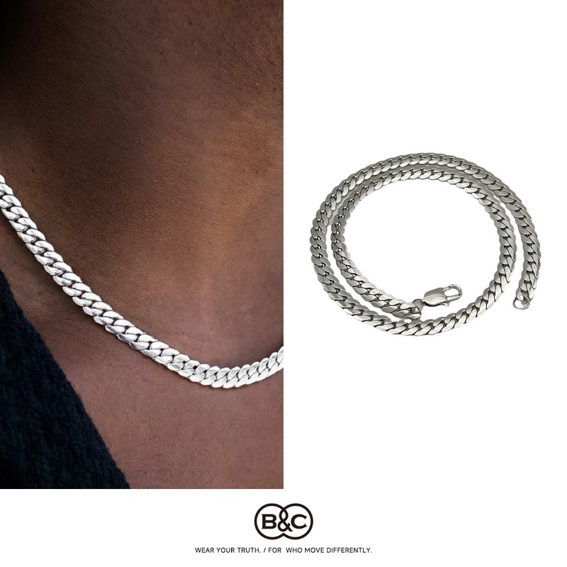 B&C Cuban Link Necklace for Me - огляд і ціна Hip Hop Chain Necklace