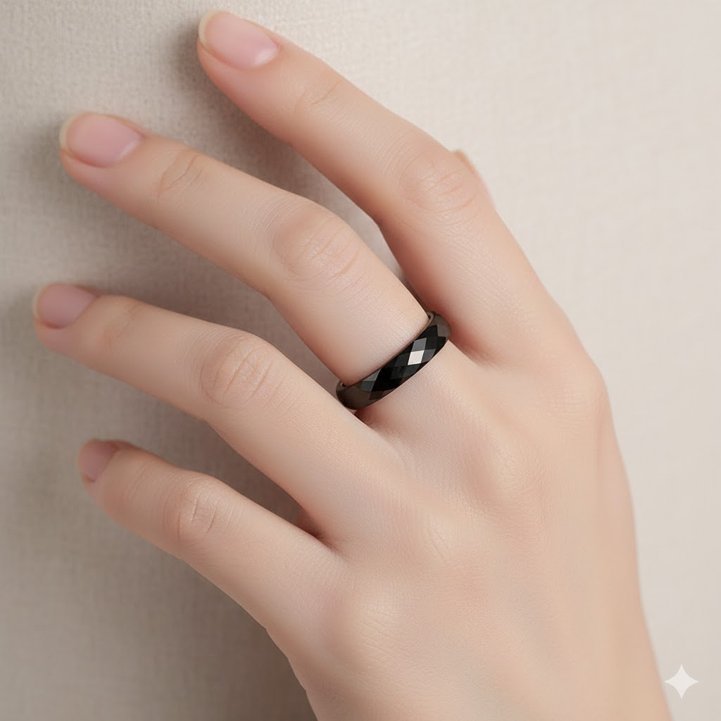 3mm Ceramic Wedding Band for W - огляд і ціна Minimalist Ring Stackable