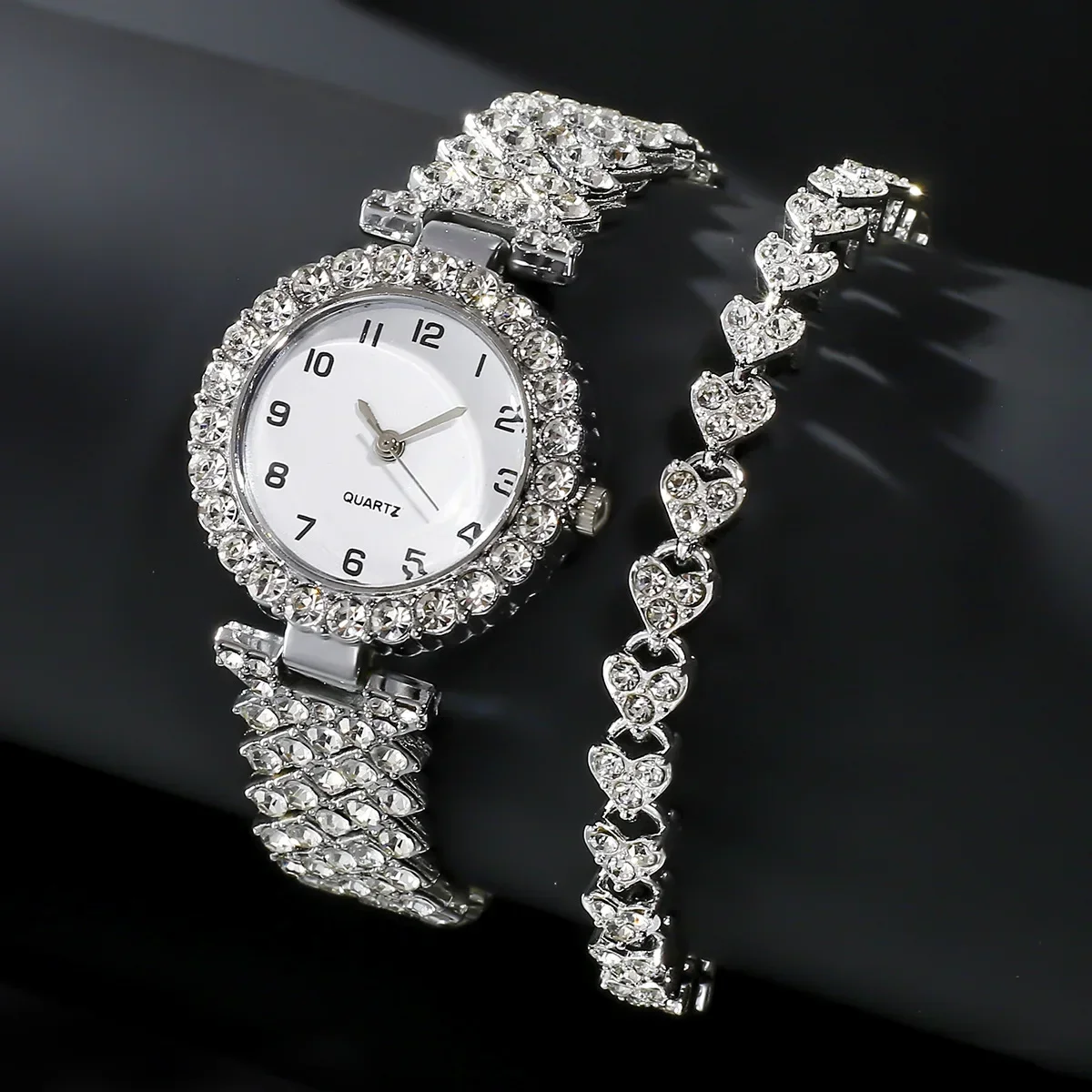 1pcs/2pcs Luxury Fashion Women - огляд і ціна Jewelry Watches Women