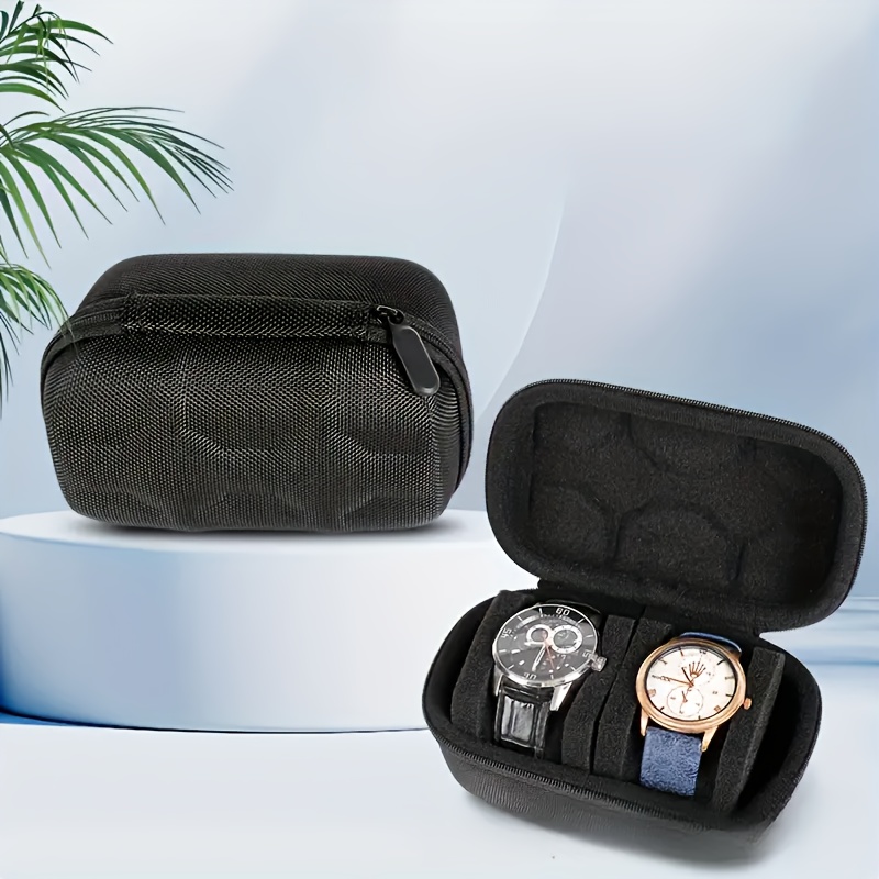 Hard-Shell 2 Slots Watch Trave - огляд і ціна Jewelry Box That Holds Watches