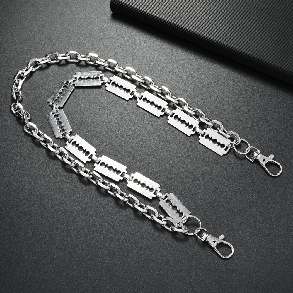 Punk Metal Chain Keychains for - огляд і ціна Hip Hop Chain Necklace