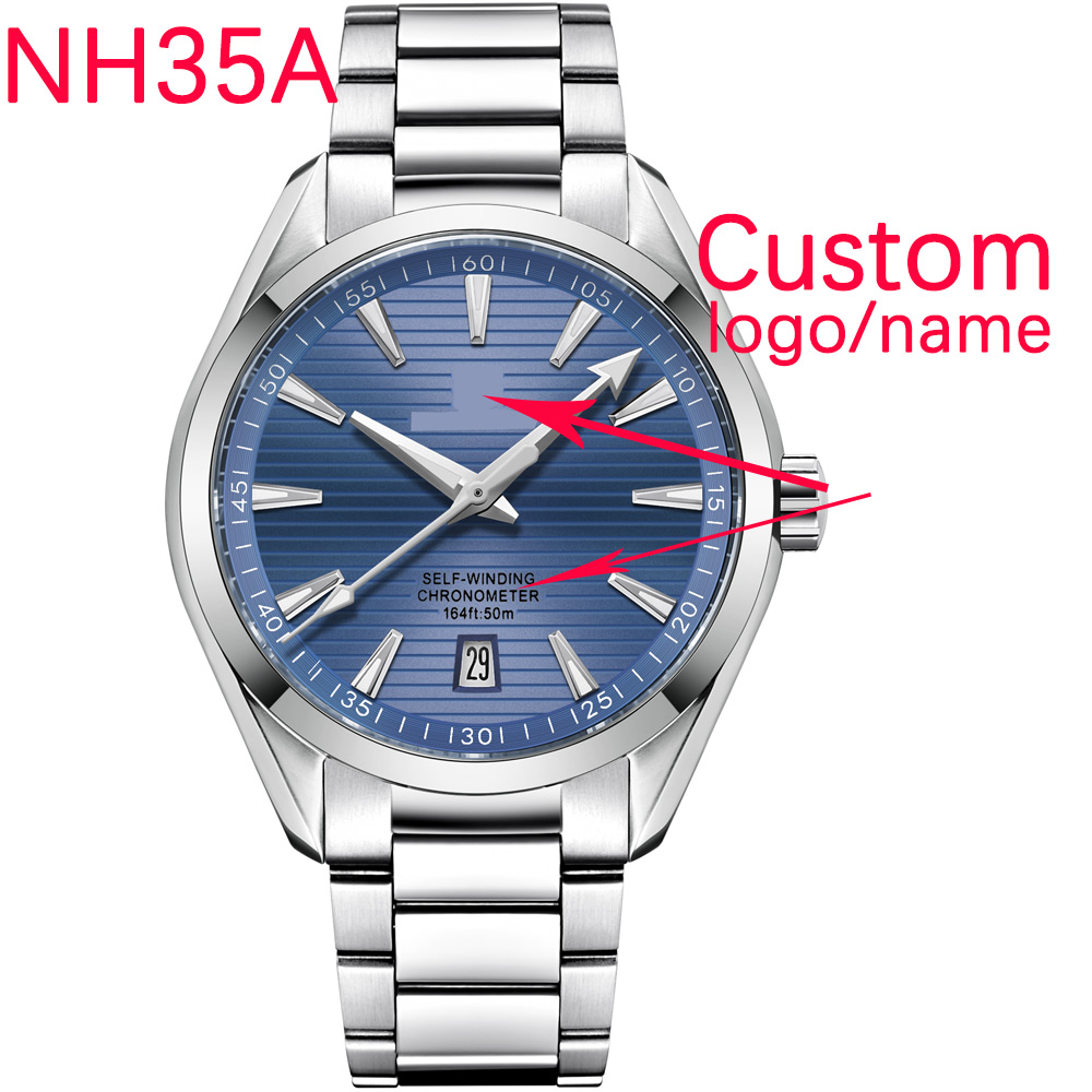 Luxury NH35 Movt Custom Logo 4 - огляд і ціна Jewelry Watch
