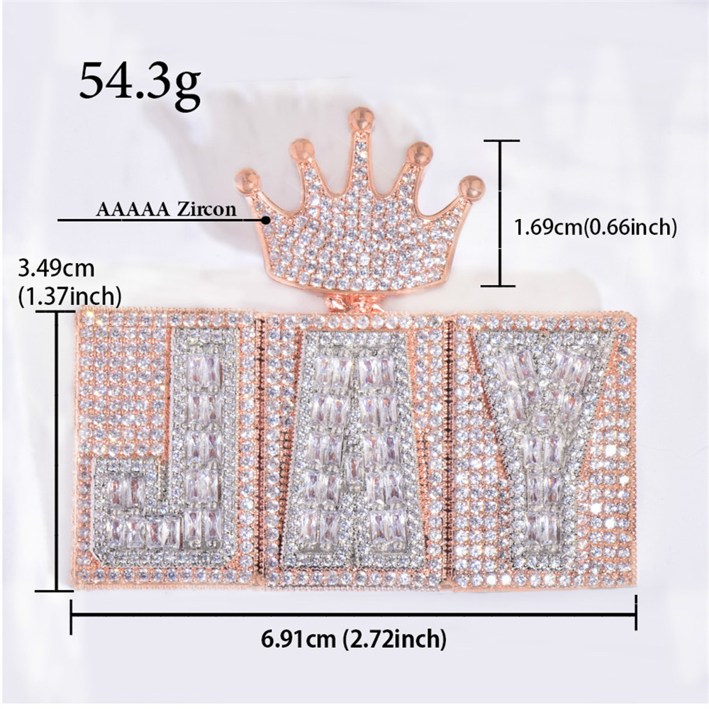 Anztilam 2 Layers Baguettes Cu - огляд і ціна Hip Hop Chain Necklace