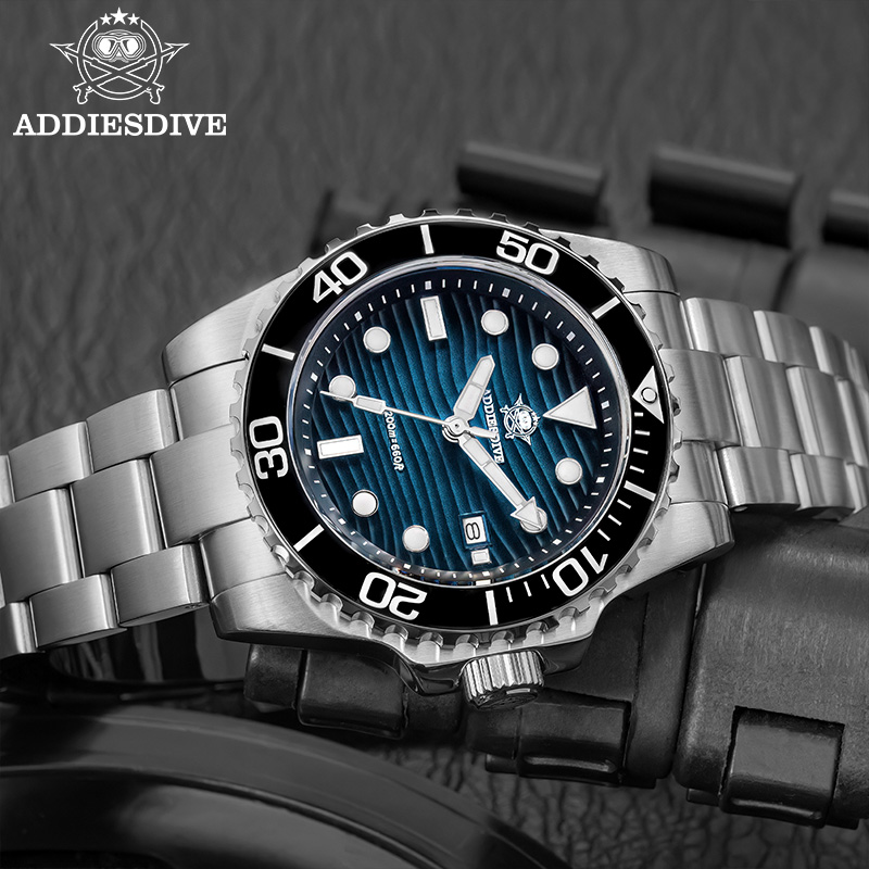 ADDIESDIVE Men's 2115 Quartz W - огляд і ціна Watch Strap Replacement