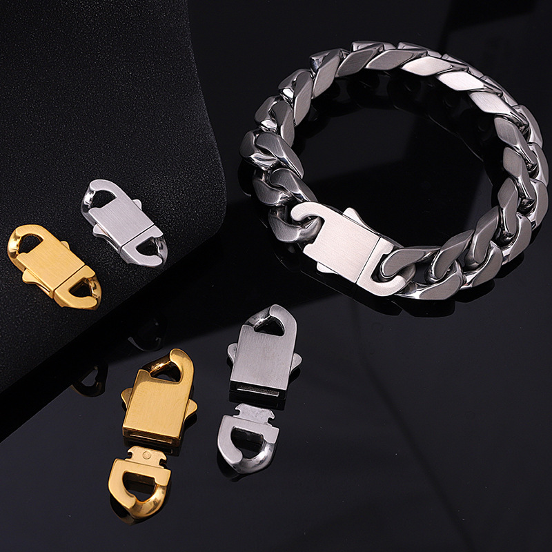 Stainless Steel Spring Clasps  - огляд і ціна Hip Hop Chain Necklace